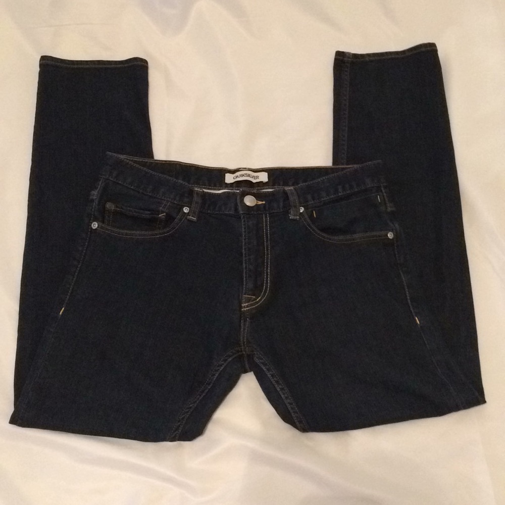 Quicksilver- Men's Straight Jeans Blue Denim